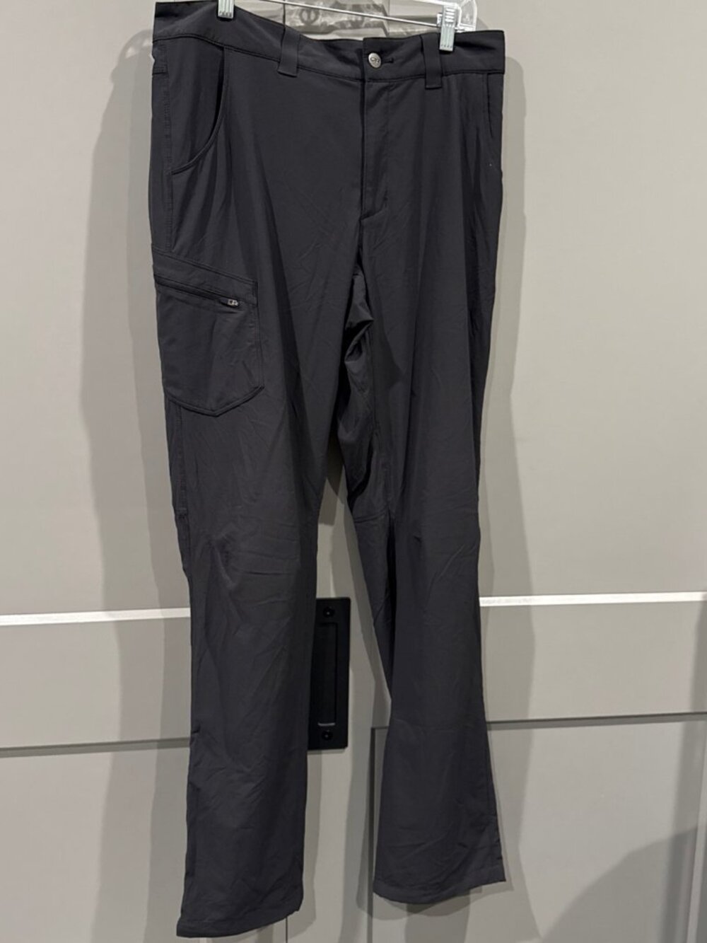 Outdoor Research Mens Gray Hiking Climbing Outdoor Pants Size 35